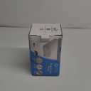 5 STARS UNITED Knee Pillow for Back Sleeping  Memory Foam Cushion for Sciatica Pain Relief  Under Leg Support for Sleeping on Back  Half Moon Bolster for Bed, White (Standard)