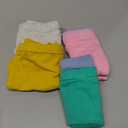 Boboking Soft Cotton Girls' Panties Boyshort Little Girls' Underwear Toddler Undies (2, Yellow/P25)