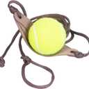 Handmade Leather Throwing Sling Old-Fashioned Slingshot Rock Sling