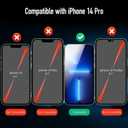 MOCOLL Anti-Spy Screen Protector for iPhone 14 Pro  Privacy Protection, HD Clarity, Scratch Resistant, Easy Installation, Full Coverage