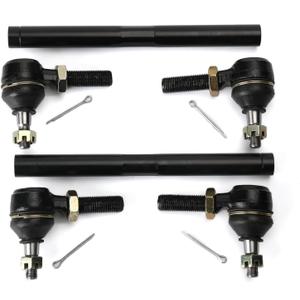 Golf Cart Steering Tie Rod End Shaft Assembly (2 Pack) For EZGO TXT Medalist Golf Cart 1994.5-2000 Replaces# 70074-G01, 70074G01, 70074-G02, 70074G02.
