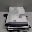 VENO 8 Pack Moving and Storage Bags, Heavy Duty, Alternative to Moving Boxes, Large Packing Totes Supplies for College Dorm Room with Zipper for Clothes, Wide Open Design (Clear, 8 Pack)