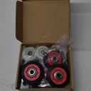 4392067 Dryer Repair Kit &W10837240 Dryer Idler Pulley Compatible for Kenmore,Maytag Whirl-poo Elite Dryers,Includes WPW10314173 Roller Drum Support Kit,661570v Dryer Belt,279640 Idler Pulley MIFLUS