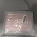 Rechargeable Travel Mirror with Light, LED Makeup Mirror with Lights, Portable Vanity Mirror with 3 Color Lighting, Touch Dimmable Lighted Cosmetic Mirror, Travel Essentials for Women (Pink)