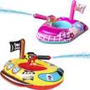 10Leccion Kids Pool Floats for Toddlers Ages 3-8, Fun Summer Water Toys