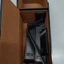 Car Back Seat Organizer with 2 Drink Cup Holder and Tissue Box, Headrest Hanging Storage Box with Hooks and Phone Holder, Multi-Functional Storage for Kids and Travel. (Black)