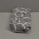 UMINEUX Oval Fitted Vinyl Tablecloth with Elastic Edged & Flannel Backing, Waterproof Wipeable Oval Table Cover - Fits Tables up to 42"X68" (Gray Moroccan)