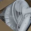 BLACK+DECKER 16" Stand Fan with Pedestal Base, Height Adjustable Pedestal Fan with Remote and Touch Control Panel, Free Standing Fan with 90-Degree Oscillating and 3-Speed Settings, White
