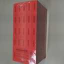 Kosiz 1000 Sheet 20 Bid Raffle Tickets Chinese Auction Tickets Sheets Auction Fundraiser Ticket Numbered with Name and Phone Number Per Sheet Raffle Tags for Silent Auction (Red)