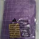 Homaxy 100% Cotton Terry Kitchen Towels(Purple, 13 x 28 inches), Checkered Designed, Soft and Super Absorbent Dish Towels, 5 Pack