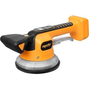 Mellif Tile Vibration Leveling Machine Compatible with DeWalt 20V MAX Battery (Tool Only), Tiler Vibrator Tool with Ten Adjustable Speed & Suction Cup & Digital Display & Lock Design for Floor| Wall