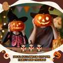 6 Sets Potatoes Crochet with Support Cards Mini Plush Emotional Crochet Inspirational Positive Gift for Valentines Christmas Party Favors