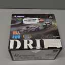 1/43 Mini RC Drift Car with Gyroscope, 2.4GHz 4WD Full Proportional High Speed Micro Hobby RC Cars with Lights Racing Tires, Fast Small Remote Control Car, Toy Model Gift for Adults Kids Boys Girls (White & Black-g)