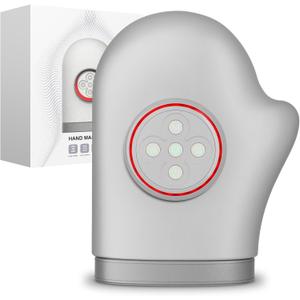 Hand Massager with Heat and Compression Cordless Portable Hand Relaxation Hand Massager for Individual Fingers, Hand, Wrist and Soothing Discomfort, Ideal Gifts for Women Men