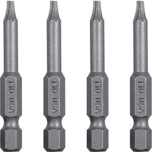 Mayhew Tools 19324-10 USA Torx Power Bit, T10 x 2", 10-Pack