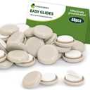 Furniture Sliders for Carpet 48 PCS - 1 inch Furniture Moving Slider Chair Legs Floors Protectors Appliance Slider for Kitchen Appliances