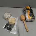 Darning Egg, Mini Darning Loom, Darning Egg Weaving Tool Set with Small Weaving Loom Kit with 14 Pcs Large Eye Needles 50 Colors Darning Thread for DIY Handicraft Home Sewing Care