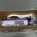 Sediment Water Filtration System with Clear 2.5X 10" Housing 3/4 "Ports, Removes Dirt, Sand, Silt and Rust