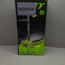 ZIFFY 3-Wheel Light-Up Kids Scooter, Kids Balance Scooter for Boys Girls with 20 Dynamic LED Lights, 4 Adjustable Height, Lean-to-Steer Design with Anti-Slip Wide Surface for Stability - Up to 110LBS (Green)