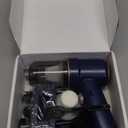 KMM Handheld Car Vacuum Cleaner, 9000Pa Vacuum Cleaner and Air Duster, 120W High Power Hand Held Vacuum with LED Light and Multi-Nozzles for Car, Home, Office, Pet (Blue)