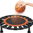 Portable Basketball Training Aid Basketball Training Equipment Indoor or Outdoor Silent Mat Basketball Training Rebounder Ball Returns & Guard Nets for Baseball