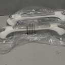 TAILI Shower Grab Bar Glow in The Dark, 2 Pack 16.8 in Grab Bars for Bathtubs and Showers,Shower Handles Shower Rails for Seniors and Elderly,Bathroom Safety Grip Removable No Drilling Waterproof Grey