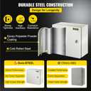 VEVOR NEMA Steel Enclosure, 12" x 12" x 6" NEMA 4X Steel Electrical Box,IP66 Waterproof & Dustproof,Outdoor/Indoor Electrical Junction Box,with Mounting Plate