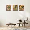 RLTXBUK 3 Pack Vintage Floral Diamond Art Kits, Cottagecore Wildflower Botanical Gem Diamond Painting Art Kits for Adults Beginners, Cottagecore Room Decor 9.8x11.8 Inch