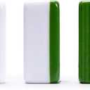 Yellow Mountain Imports Set of 166 American Mahjong Tiles, Huntington (Tiles Only Set) (Green)