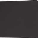 Aspen Creative 36041 Transitional Rectangle Hardback Shaped Spider Construction Lamp Shade in Black, 8" + 12" Wide (5" + 10") x (8" + 12") x 9 1/2"