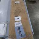 HOJINLINERO Full Size Bed Frame with Headboard, Heavy Duty Platform Bed Frame Full Reinforced Steel Square Tube Platform Strong Slats Support/No Box Spring Needed,Black and Rustic Brown