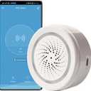 Smart Wi-Fi Siren Alarm: Wireless Strobe Siren with Sound and Light Alarm, 100dB Sounder, App Remote Control, Burglar Alarm Links with Tuya Smart Devices for Home Security & Home Automation