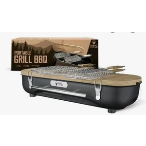 Portable Grill BBQ King Of The Camps