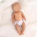 3 Pcs Baby Doll Diapers Underwear for 14-18 Inch Dolls, Colorful Cartoon Pattern Design Doll AccessoriesSuitable for Baby Girls