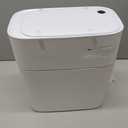 JUDRDO 3.5 Gallon Slim Automatic Trash Can for Bathroom,Touchless Diaper Trash Can with Trash Bag Auto-adsorption Technology,Motion Sensor Diaper Garbage Bins for Bedroom Office Kitchen Toilet