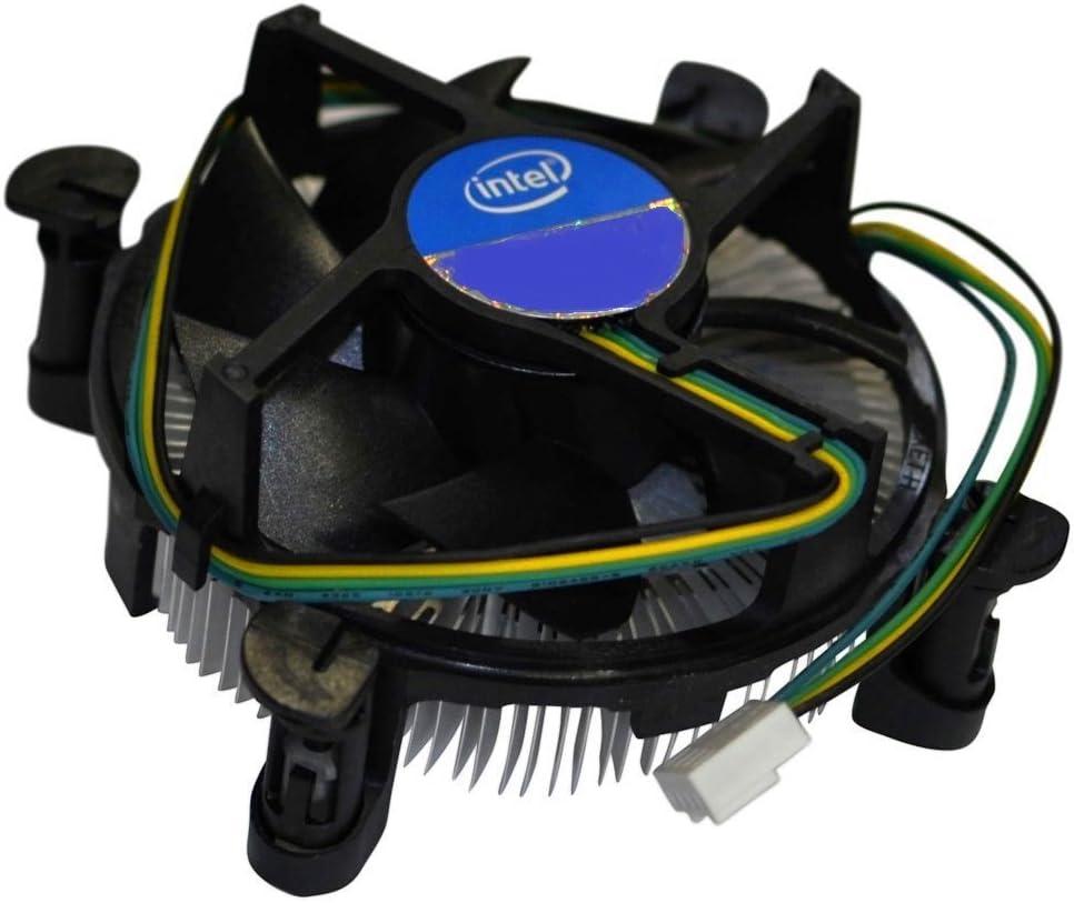 Intel E97379-001 Core i3/i5/i7 Socket 1150/1155/1156 4-Pin Connector CPU Cooler With Aluminum Heatsink and 3.5-Inch Fan For Desktop PC Computer