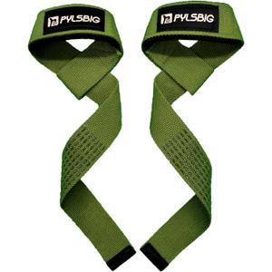 Lifting Straps, wrist straps for weightlifting, workout, Bodybuilding, Powerlifting & Deadlift -With 5mm Neoprene Pads & Anti-Slip Silicone -Extra Wrist Support for Weight lifting Men & Women