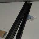 18x24 Metal Floater Frame for 1"-1.28" Depth Canvas Painting,DIY Assembled for Wall Decoration - with Accessories (Black, 1 Pcs)