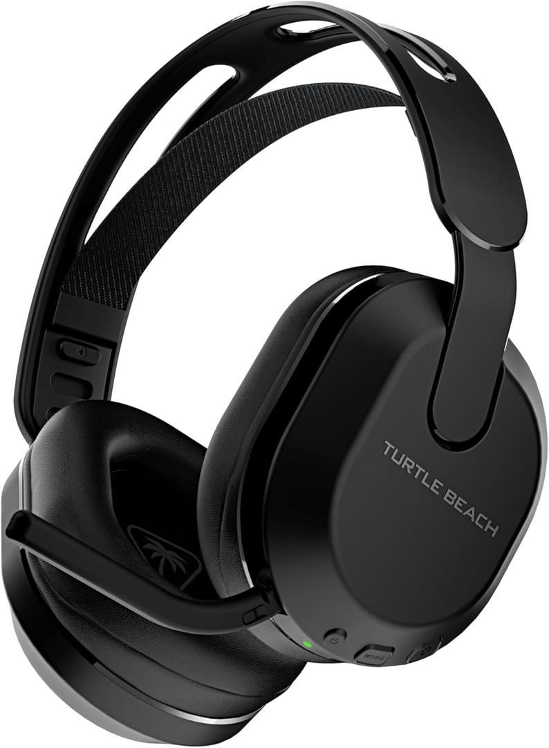 Turtle Beach Stealth 500 Wireless Amplified Gaming Headset for PC, PS5, PS4, & Mobile  40-Hr Battery, Bluetooth, Memory Foam Cushions, Flip-to-Mute Mic, EQ Presets, Companion App  Black