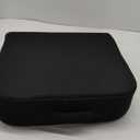 YOUFI Extra Thick Large Seat Cushion -19 X 17.5 X 4 Inch Gel Memory Foam Cushion with Carry Handle Non Slip Bottom - Pain Relief Coccyx Cushion for Wheelchair Office Chair (Black (1PACK)) (Large(19''x17.5''x4''))
