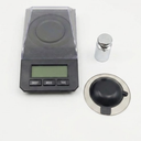 Milligram Scale 50g/0.001g High Precision Mg Scale, Portable Jewelry Scale .001 Gram Accuracy, Powder Scale, Digital Miligram Scale for Powder Medicine with Tray/Tweezers/Calibration Weight