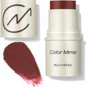 Color Mirror Multi-Use Makeup Stick - Blush, Lipstick, Eyeshadow & Highlighter For All Skin, Buildable Color, Long-Lasting, Lightweight, Natural Soft Finish(29 Cinnabar Matte), 0.158 oz, Pack Of 2