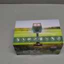 Solar-Powered Ultrasonic Animal Repellent with Motion Sensor, Waterproof Cat Deterrent with LED Flashing Lights, Perfect for Outdoor Yards, Effective to Repel Cats, Dogs, Coyotes, Raccoons, and Deer. (Green)