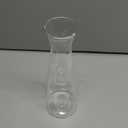 Restaurantware-Forma Professional 3 x 3 x 10.5 Inch Glass Oil Drizzler, 1 Borosilicate Olive Oil Dispenser - 17-Ounce Capacity, Stainless Steel Spout, Glass Bottle Dispenser, Silicone Cap, For Oils