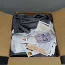 Magnetic Thermal Insulated Door Curtain Fit 74"x80" Door, Curtain Itself Size 76"x81", Thicken Made of Oxford and Cotton Insulated Cover for Winter Sliding, Patio, Grey, Minimalism (Gray)