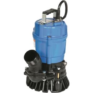 Tsurumi Pump HS2.4S Submersible Trash Pump with Agitator 1/2 HP 115V 2 in Discharge Ideal for dewatering applications with sand, solids, and other debris | 39 GPM / 2340 GPH