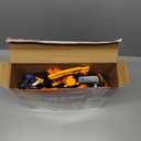 Slot Car Race Track Sets with 4 Slot Cars, Electric Race Car Track Include Slope Circular Overpass Track, Dual Racing Game Featuring Flash Bridge and Pendulum, Gifts Toys for Boys Kids Age 6 7 8-12