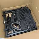 Collapsible Wagon Cart Foldable Beach Wagon with All-Terrain Wheels - 380 LBS Heavy Duty Grocery Cart for Shopping, Beach, Camping, Sports, Garden (Black)