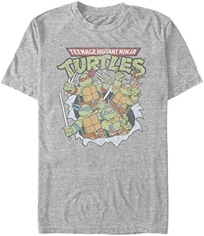 Nickelodeon Men's Big & Tall Classic Turtle Group, 4XL