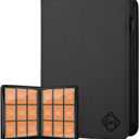 Trading Card Binder with 9 Side Loading Pocket Card Album Hold Up to 540 Cards PU Card Collection Binder, Collectible Albums Card Folder for MTG, TCG, Sports Cards